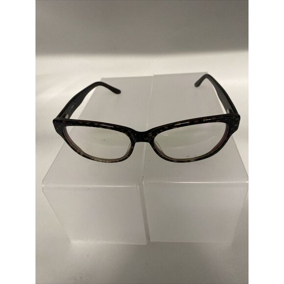 Biggu Eyeglass Frames NEW Frame Only Women Black Brown 3239 Cat Eye - Picture 2 of 13